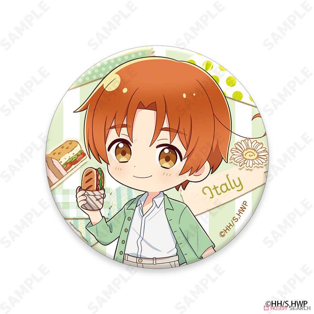 アニメ「ヘタリア World☆Stars」 トレーディング缶バッジ ～Holiday