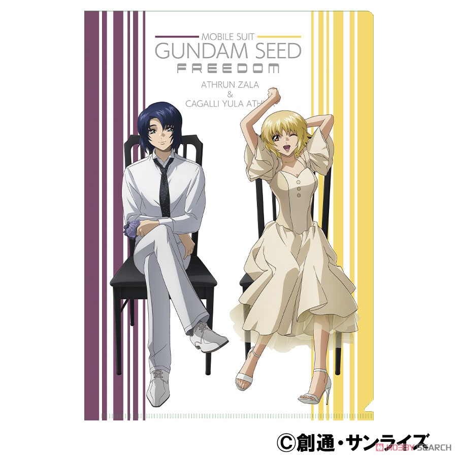 ガンダムSEED FREEDOM ラウンドワン クリアファイル アスラン 特典