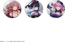 2.5次元の誘惑 きらきら缶バッジセット (リリエル & クーリア