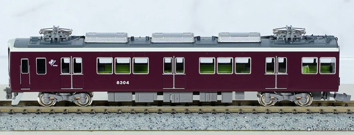 阪急8300系 (京都線・3次車・8304編成) 基本6両編成セット (動力付き