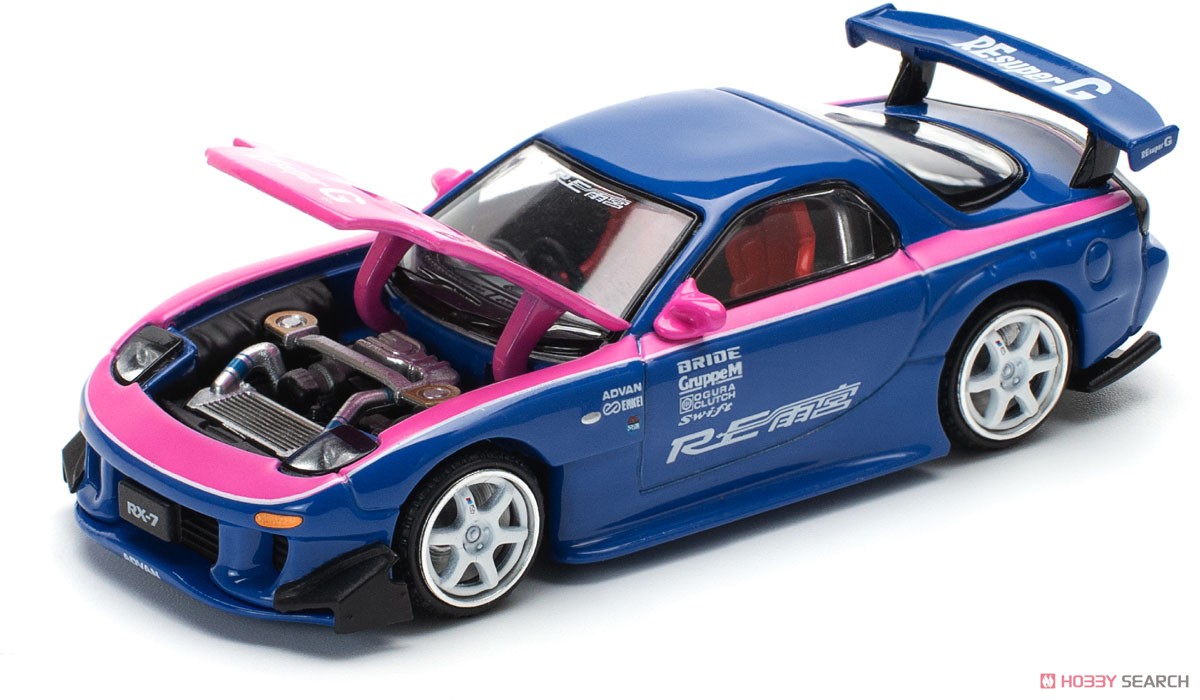 1/64 IG RE雨宮 RX-7 FC3S ブルー マツダ RX-7 (FC3S) RE雨宮 - RE雨宮