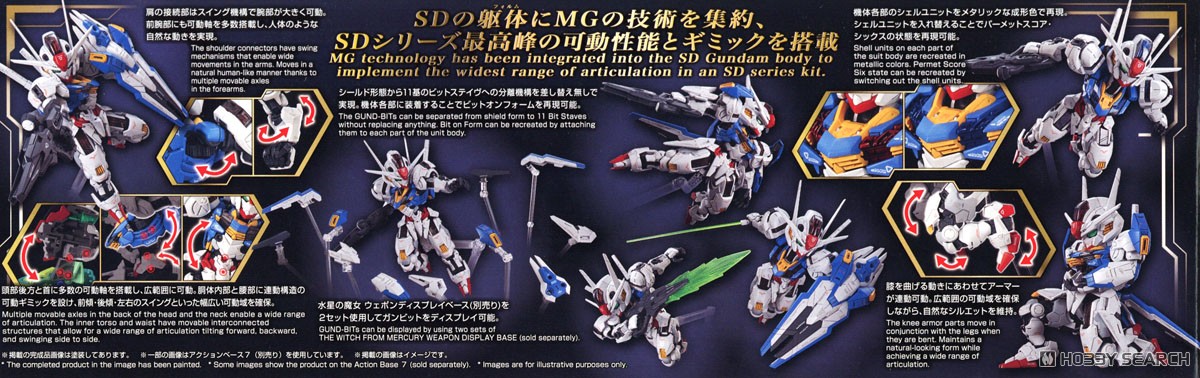 ガンダムエアリアル (MGSD) (ガンプラ) - ホビーサーチ ガンプラ他