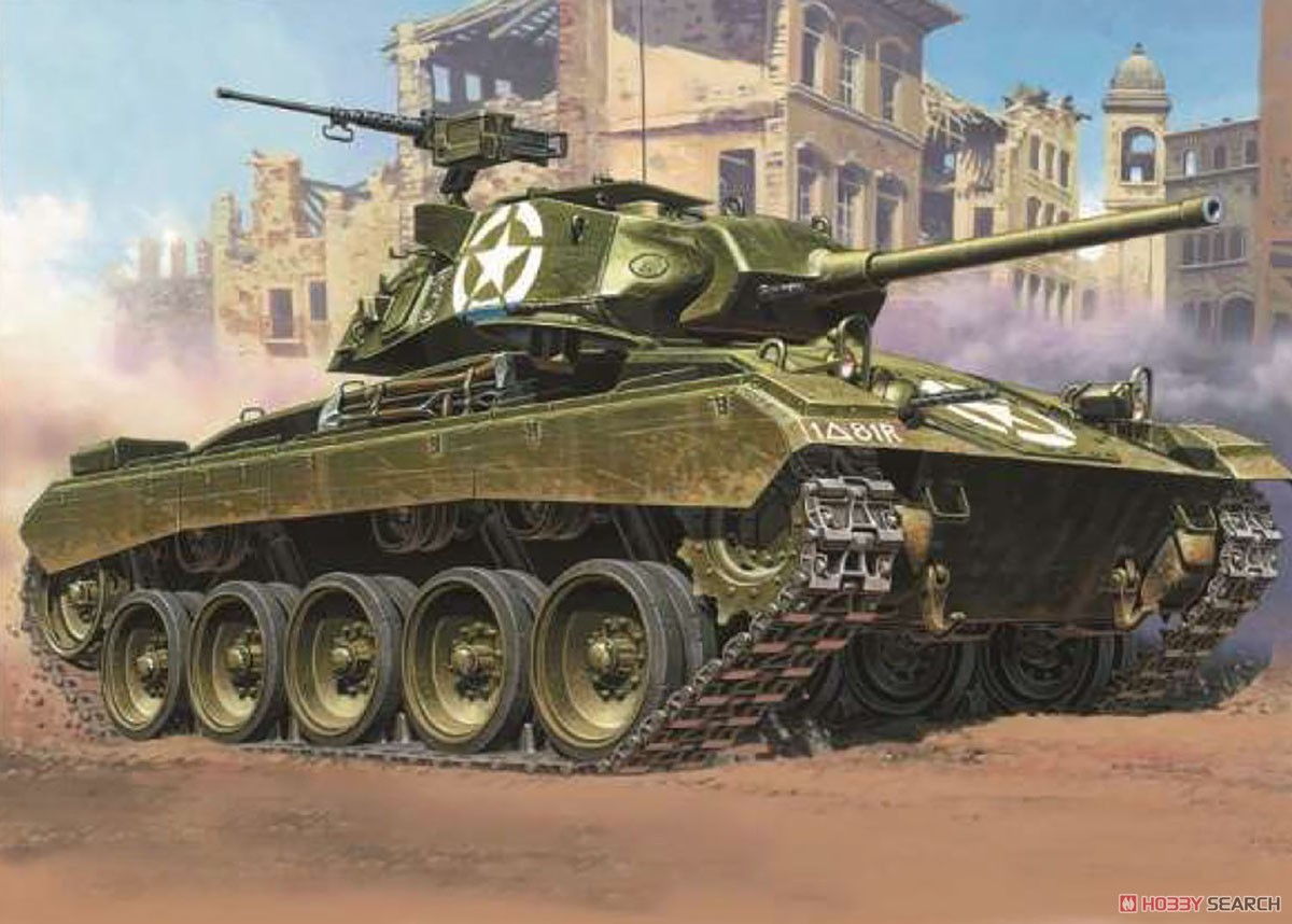 WW.II アメリカ軍 軽戦車 M24 チャーフィー (プラモデル) - ホビー