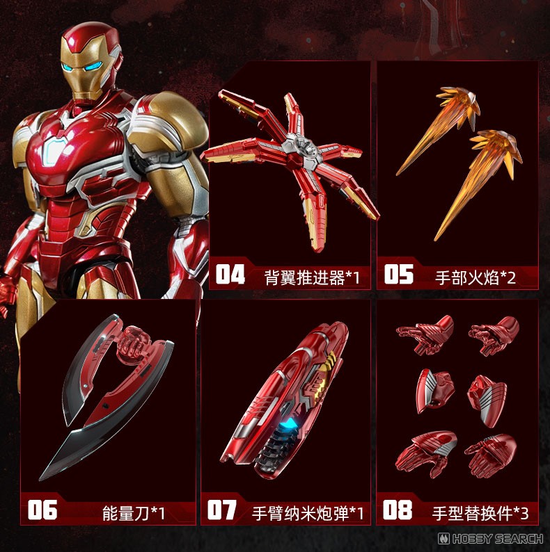 Marvel Hero - CC01 アイアンマン MK85 Ex (プラモデル) - ホビー