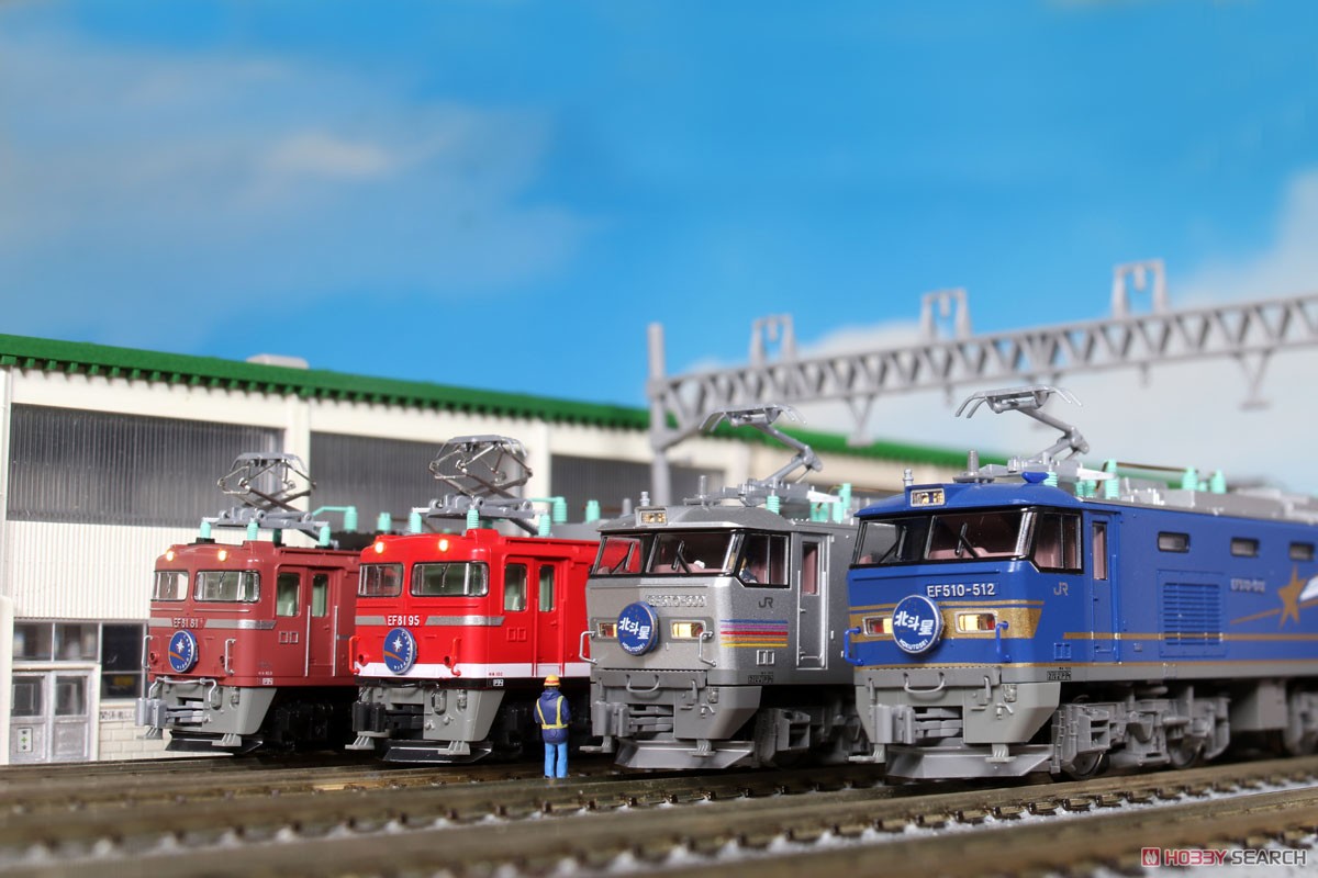 kato Nゲージ EF510 北斗星色 カシオペア色 セット Nゲージ鉄道模型