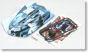 ネオファルコン ポリカボディ (ブルーメッキ) (ミニ四駆) - ホビー