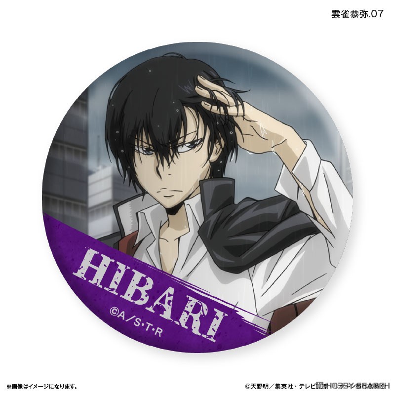 リボーン 雲雀 缶バッジ 白スーツ TVアニメ『家庭教師ヒットマンREBORN