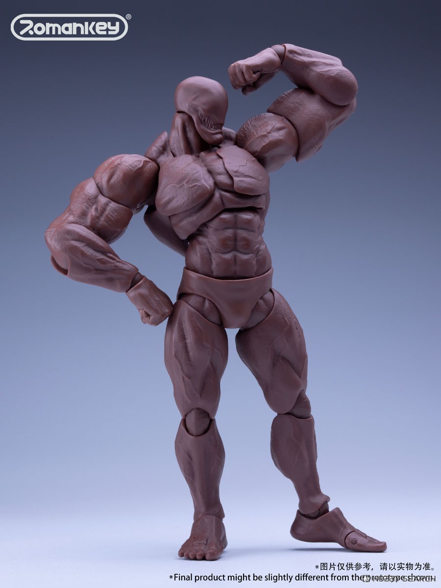 UMS003 1/12スケール 可動フィギュア男性素体 Big Guy(ビッグガイ