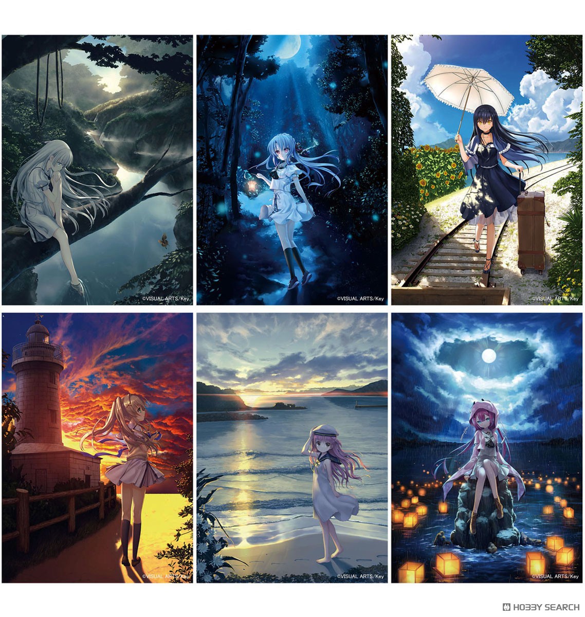 Summer Pockets REFLECTION BLUE プリントフォトセットハーフサイズ(6