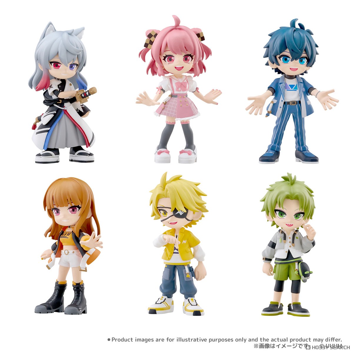 カラフルピーチ フィギュアセット からぴちファン必見！】手のひら