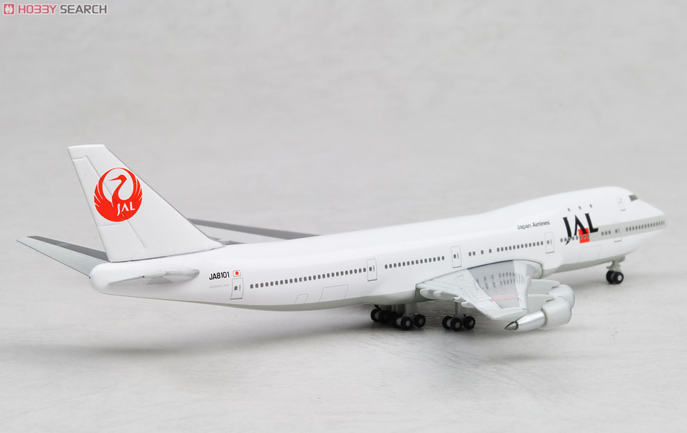 非売品 JAL B747-300 JA8177 ソリッドモデル 非売品】JAL B747-300