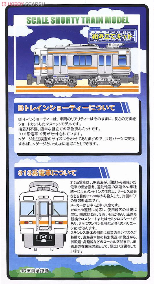 Bトレインショーティー JR東海 313系 (2両セット) (鉄道模型) - ホビー