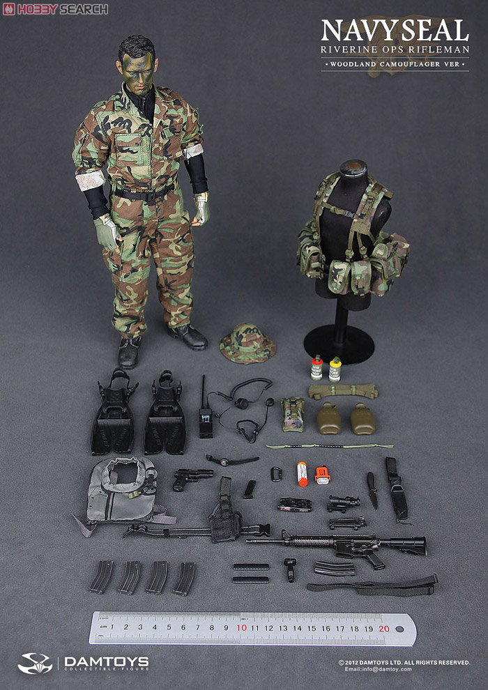 Dam Toy 1/6 現用 アメリカ海軍 特殊部隊シールズ リバーリン