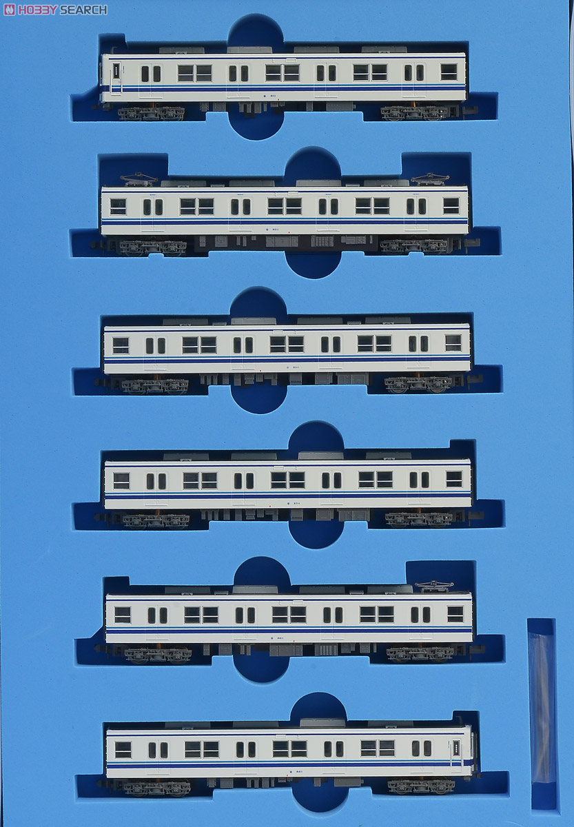 東武 8000系 原形窓更新車・新塗装 (6両セット) (鉄道模型) - ホビー