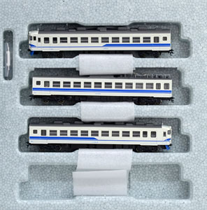 475系 北陸色 (青帯) (3両セット) (鉄道模型) - ホビーサーチ 鉄道模型 N