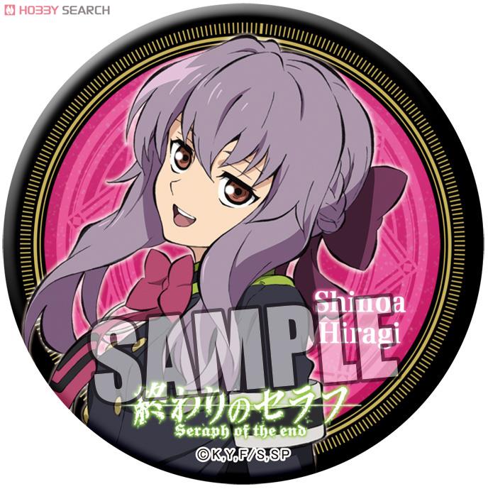 終わりのセラフ」 缶バッジ 「柊シノア」 (キャラクターグッズ