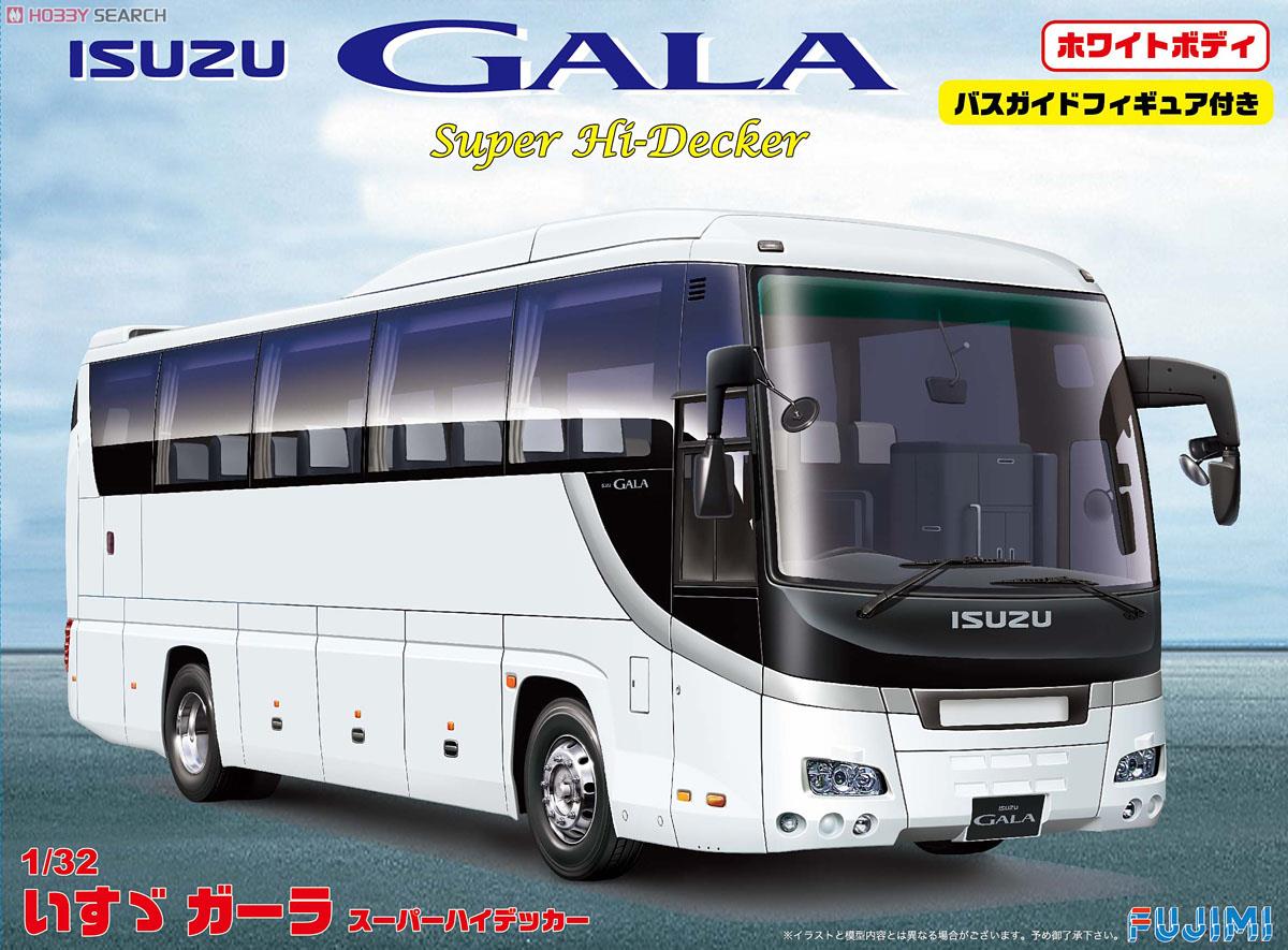 いすゞ ガーラ スーパーハイデッカ ホワイトボディ (プラモデル