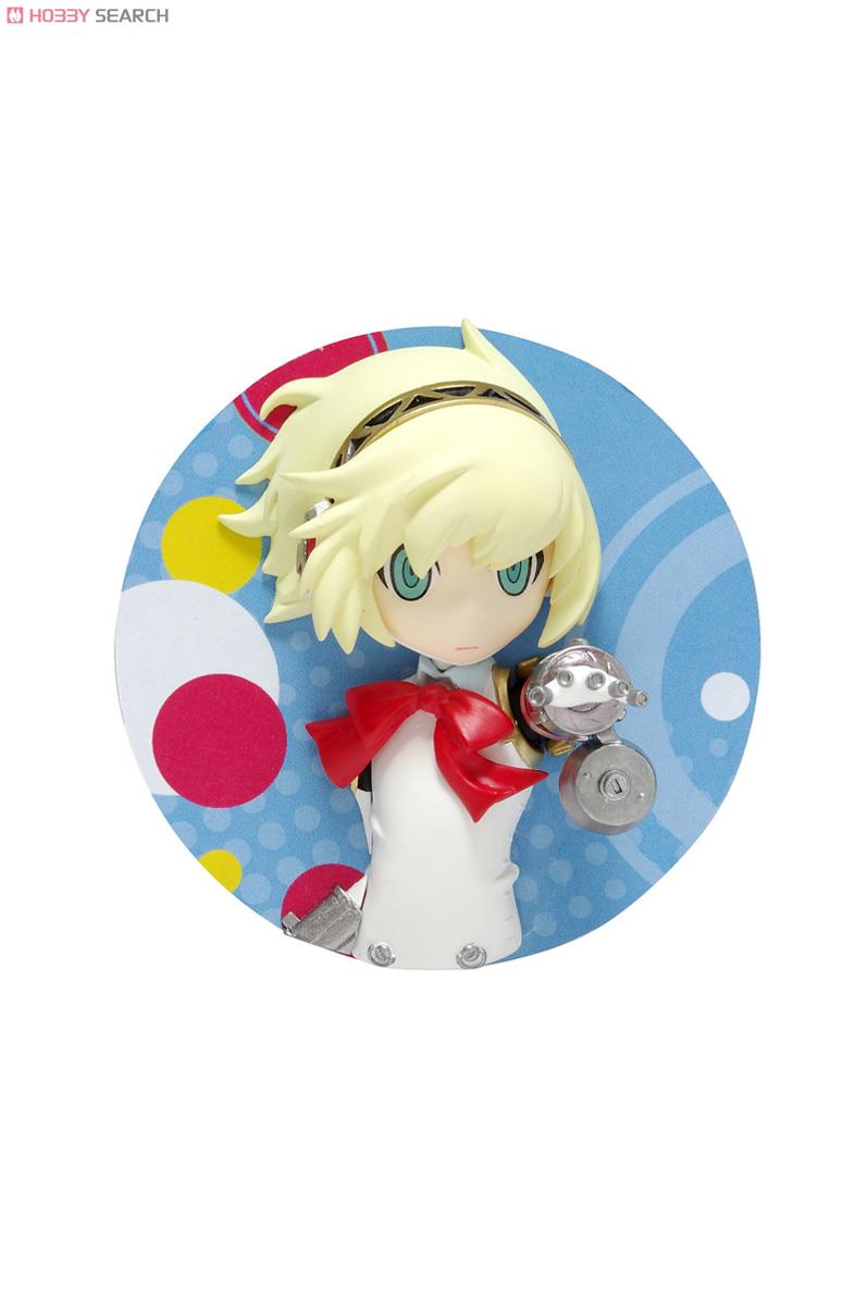 ペルソナ3 グラフアート 缶バッジ 主人公 アイギス ペルソナ3 グラフ