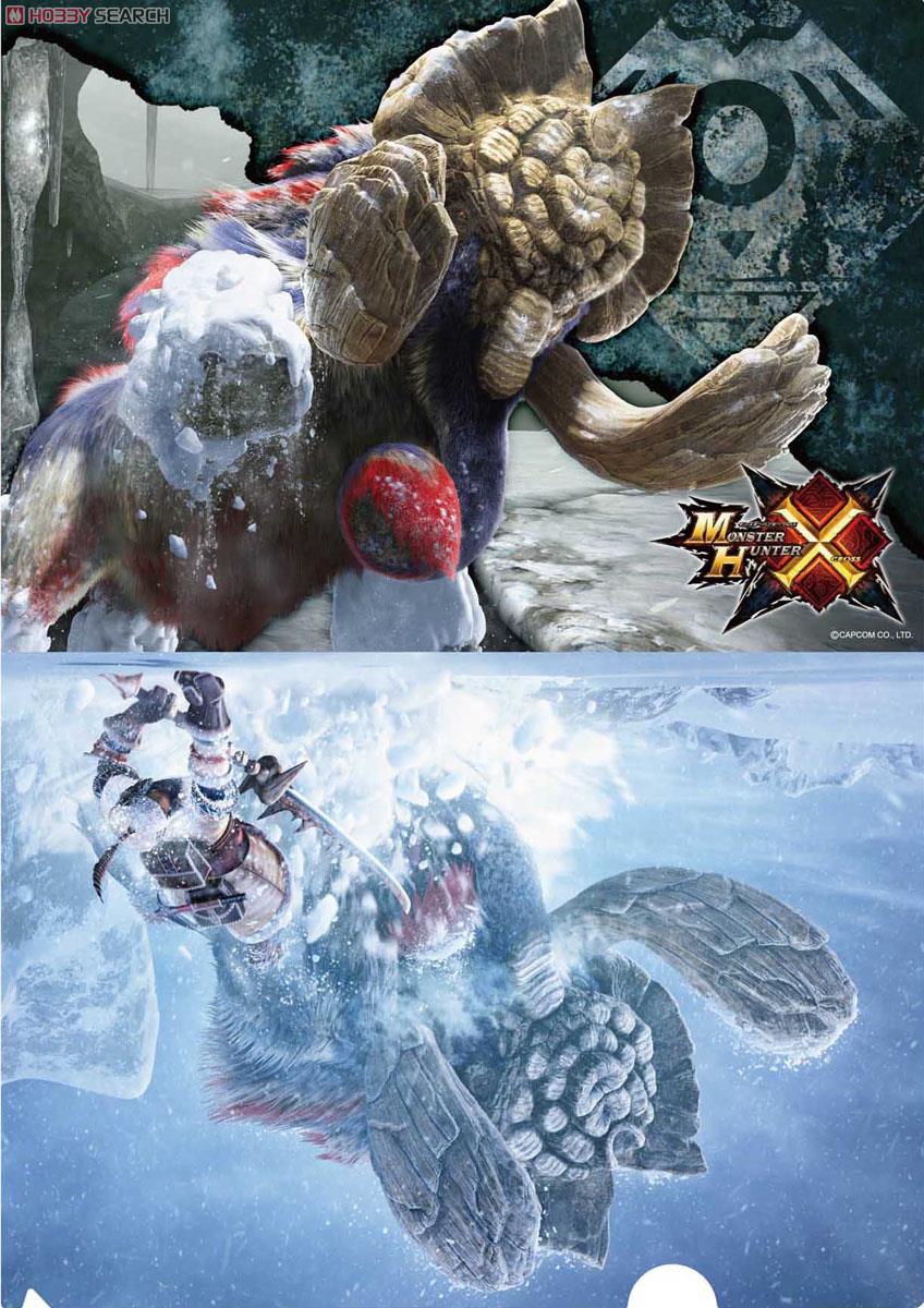 モンスターハンタークロス クリアファイルセット 4大メインモンスター