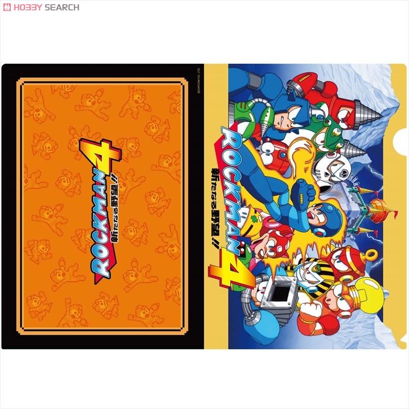 ロックマン A4クリアファイル ロックマン4 (キャラクターグッズ