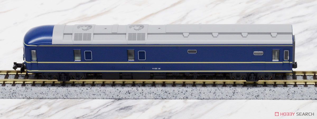 金属製：内装付】KATSUMI HOゲージ鉄道模型20系ブルートレイン7両組