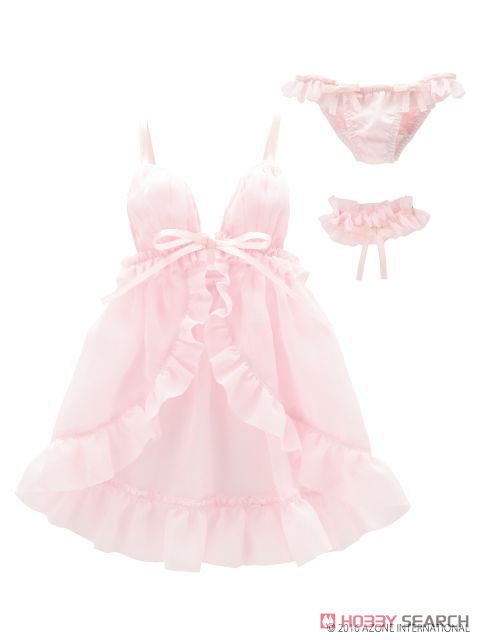 AZO2 スワンテイルベビードールセット (ピンクローズ) (ドール
