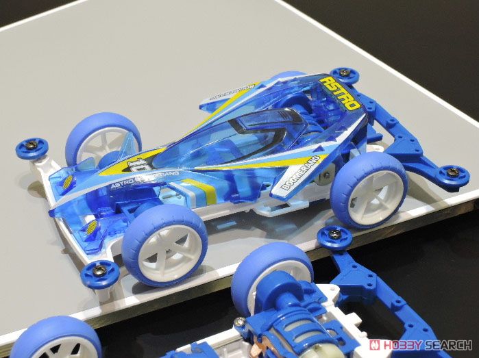 スーパーミニ四駆 アストロブーメラン クリヤーブルースペシャル