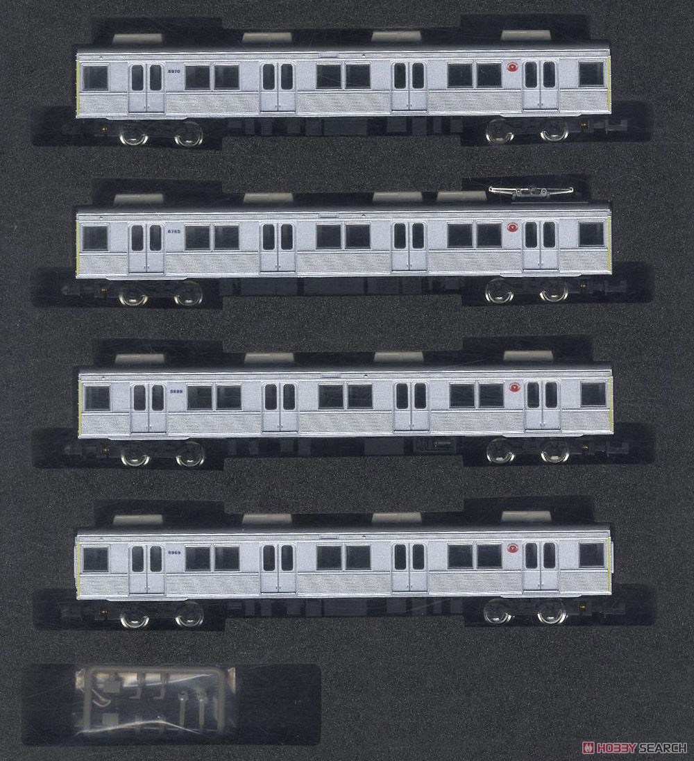 東急 8500系 (田園都市線・黄色テープ付き) 増結用中間車4輛セット