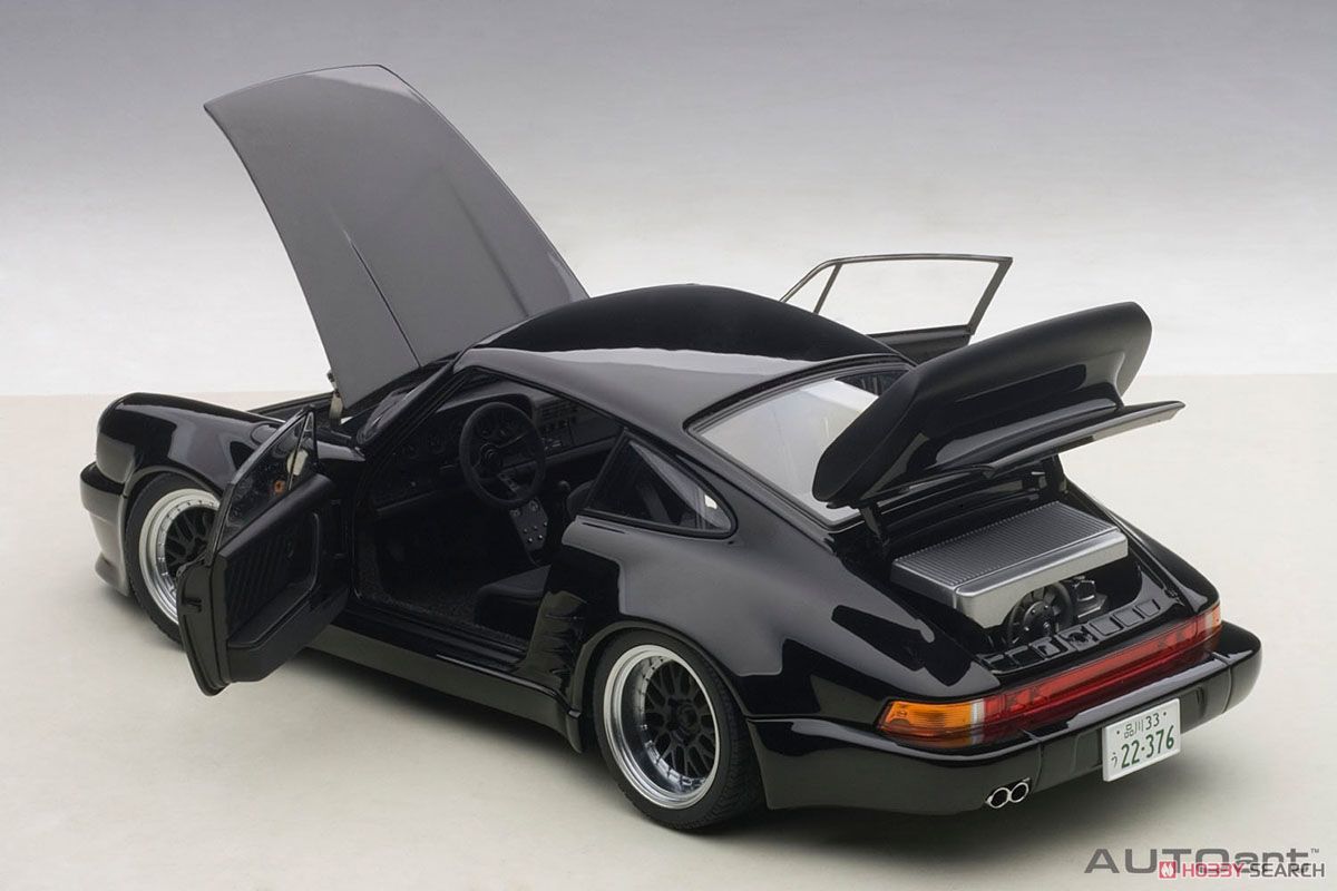 Porsche 911 (930) Turbo [Wangan Midnight] Black Bird (Diecast Car