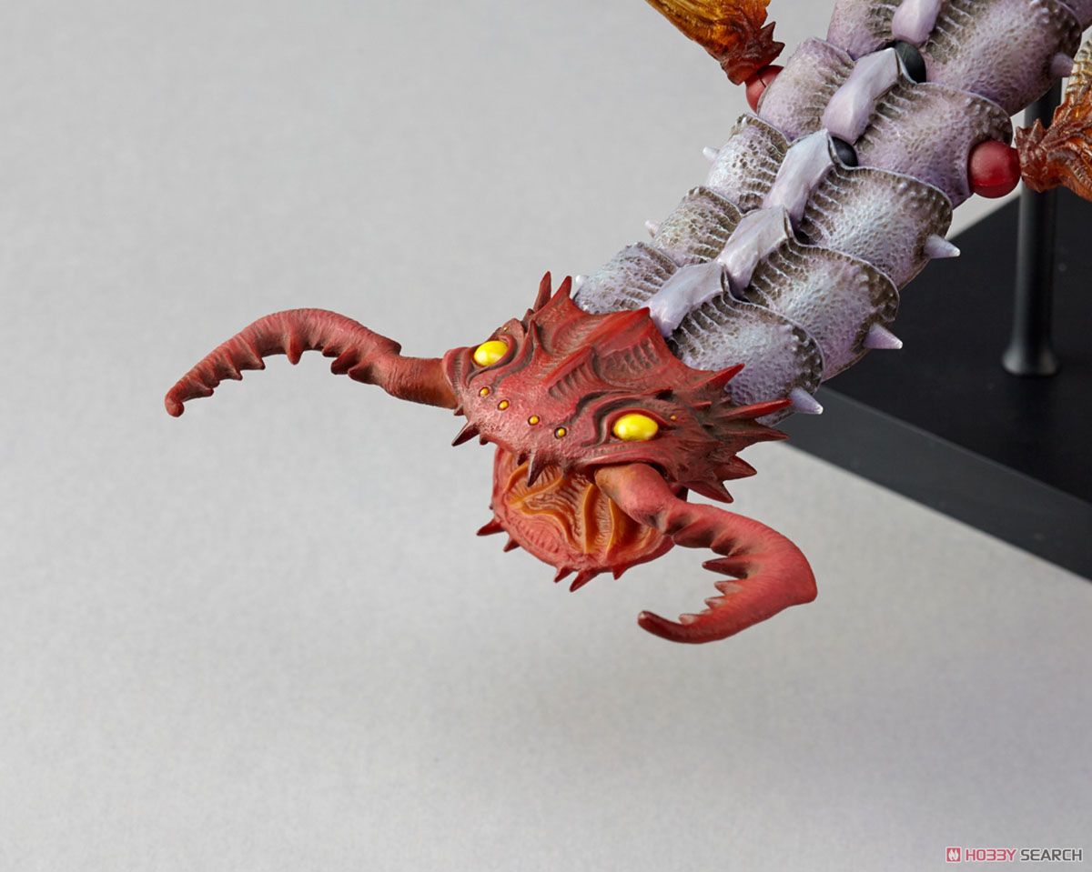 KT Project KT-012 「タケヤ式自在置物」 蛇螻蛄 (ヘビケラ) 着彩