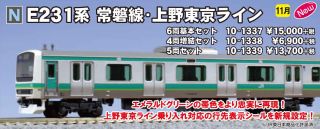 KATO E231系 常磐線・上野東京ライン