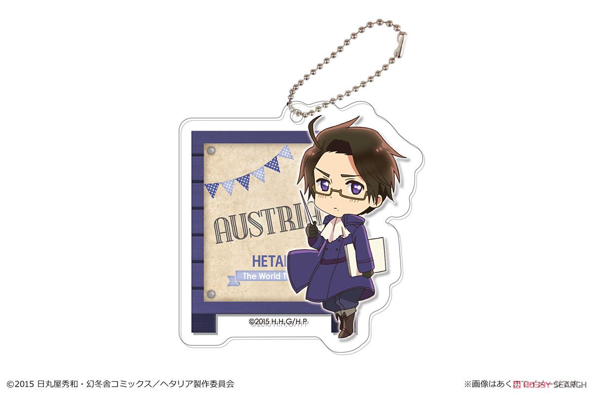 ヘタリア The World Twinkle」 トレーディングアクリルキーホルダー 10