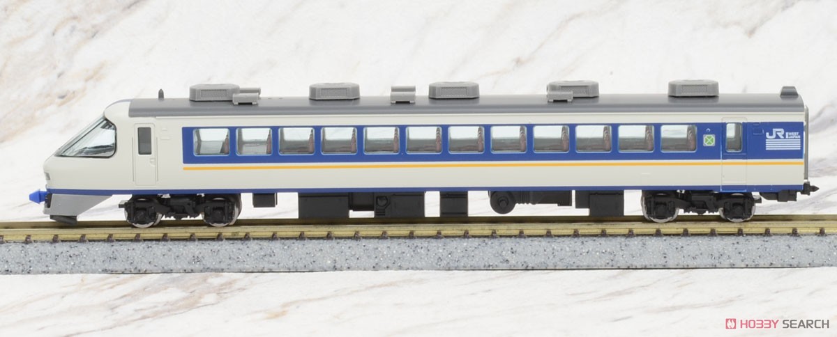 485系 貫通タイプ 鉄道模型 7両編成 ケース、車両新品 485系 貫通