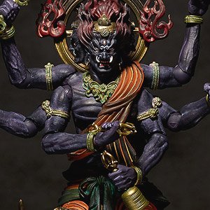 金剛夜叉明王 タケヤ式 自在置物 フィギュア KT-023 着彩 金剛夜叉明王 KT-