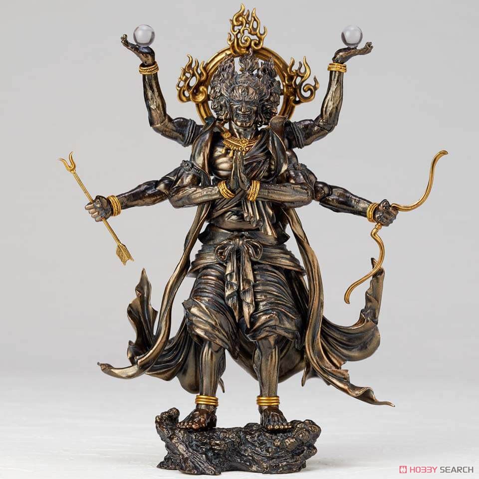 KT Project KT-024 「タケヤ式自在置物」 阿修羅 黒銅版 (完成品