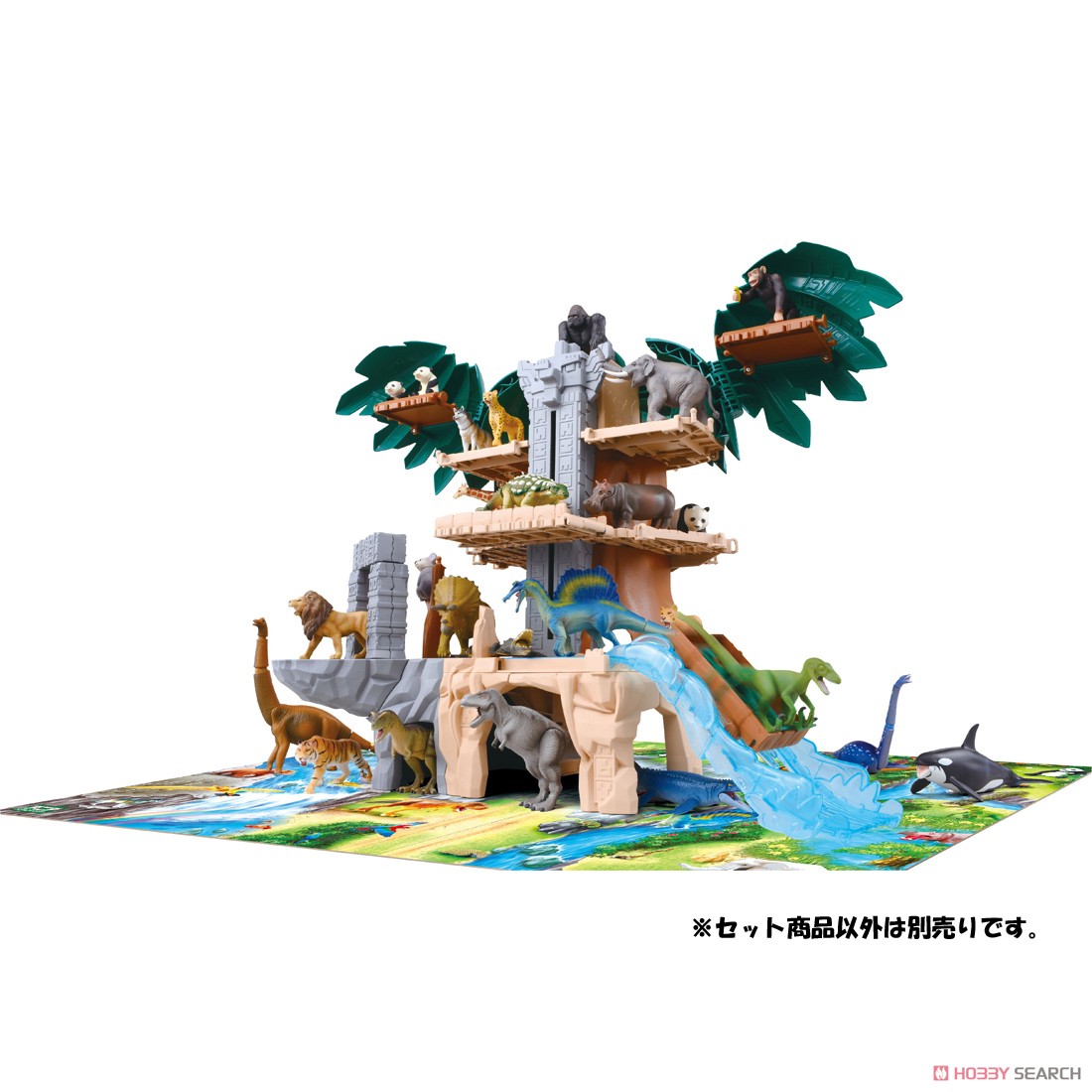 アニア 合体！ジャングルツリー (動物フィギュア) - ホビーサーチ おもちゃ