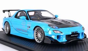 MAZDA RX-7 (FD3S) RE Amemiya Light Blue (ミニカー) - ホビーサーチ