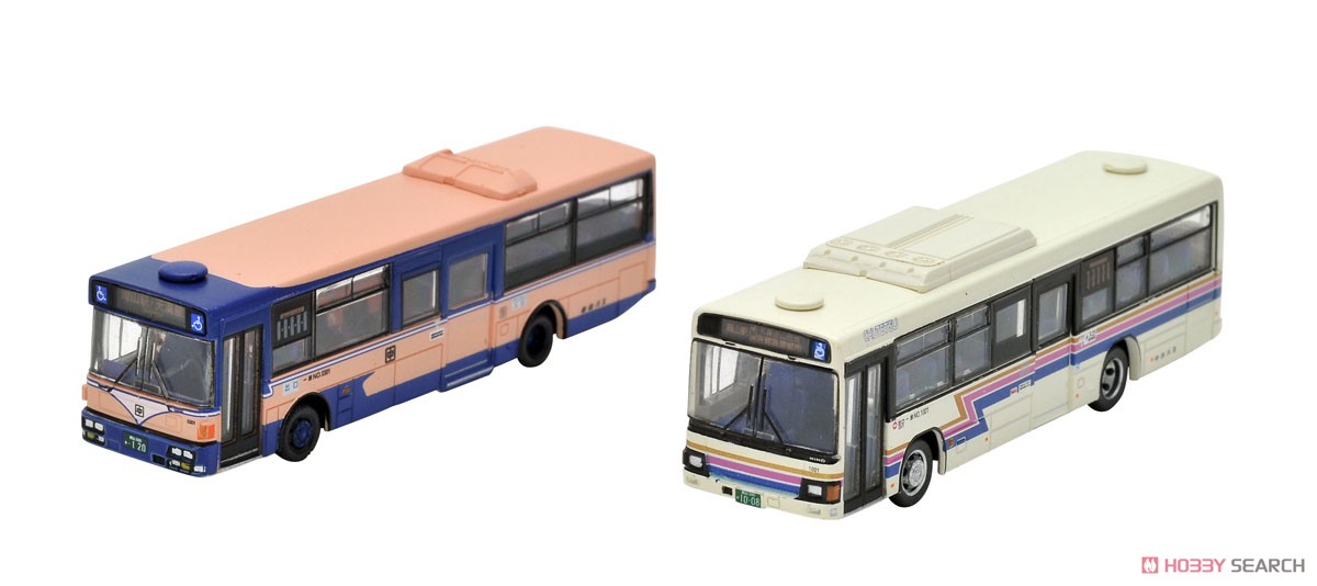 ザ・バスコレクション 中鉄バス 新旧カラー 2台セット (鉄道模型