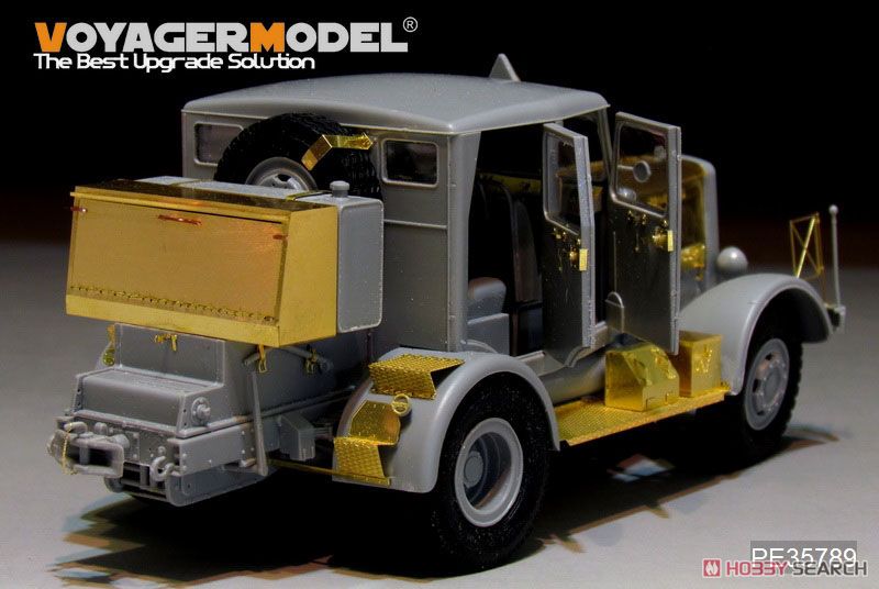 WWII独 ハノマークSS100 & V-2ミサイル運搬車 エッチングセット(タコム