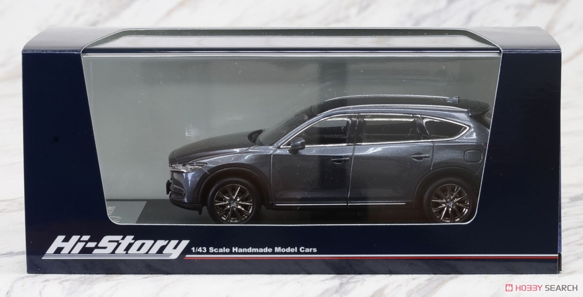 MAZDA CX-8 (2017) マシーングレープレミアムメタリック (ミニカー