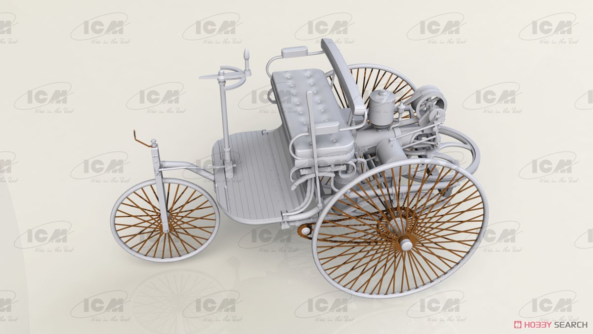 ベンツ パテント モトールヴァーゲン 1886 (プラモデル) - ホビー