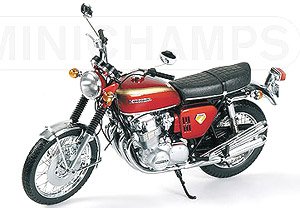 ミニチャンプス 1/6 ホンダ CB750 レッドメタリック 1968 Yahoo