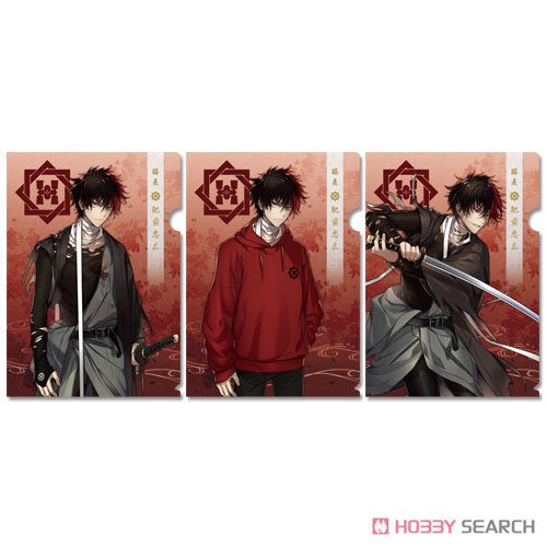 刀剣乱舞-ONLINE- クリアファイルセット 78：肥前忠広 (キャラクター