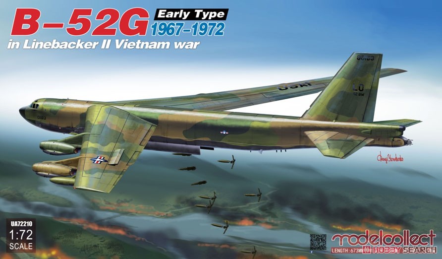 B-52G ストラトフォートレス 前期型 (1967～1972年) ベトナム戦争