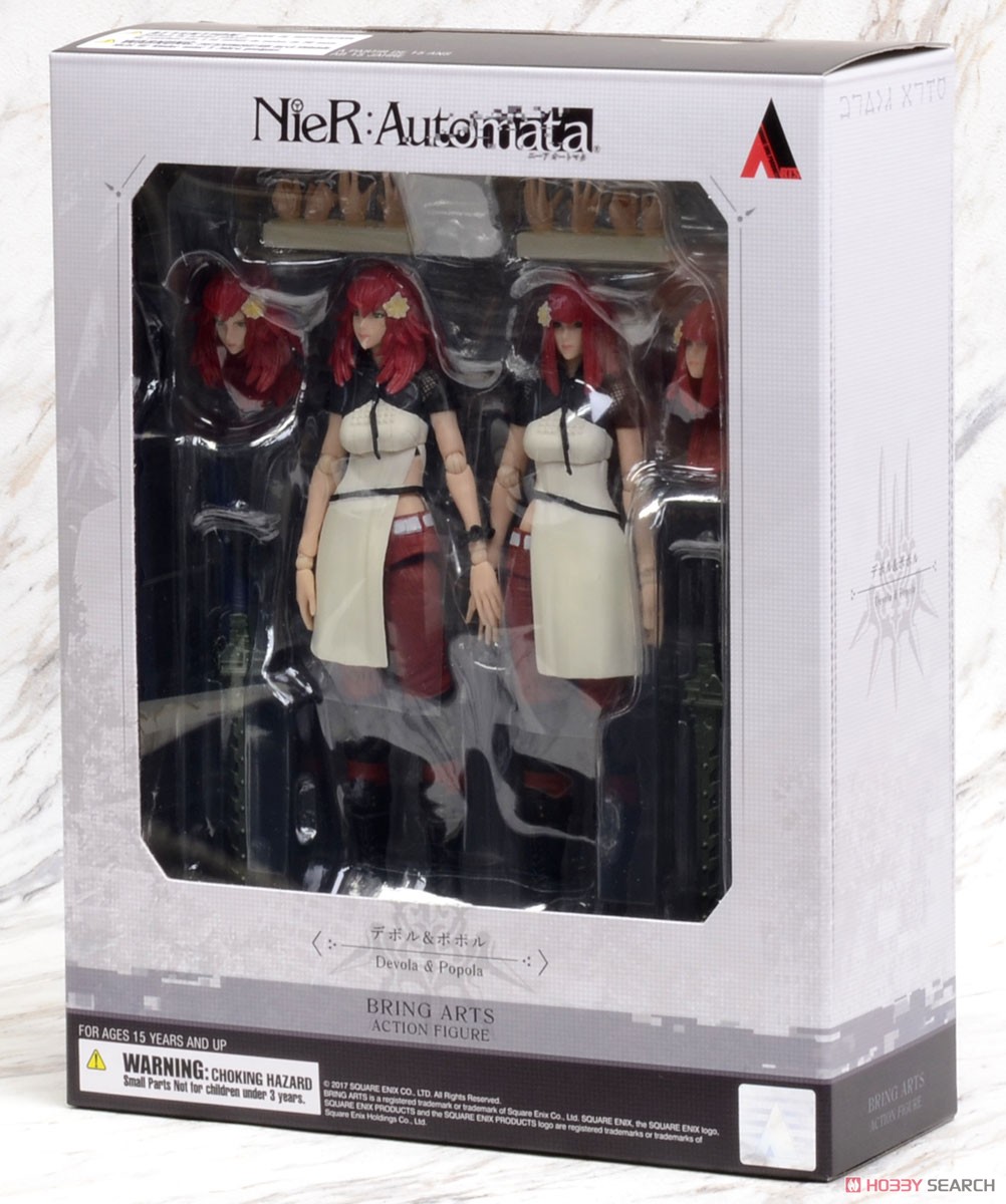 NieR:Automata BRING ARTS デボル＆ポポル (完成品) - ホビーサーチ