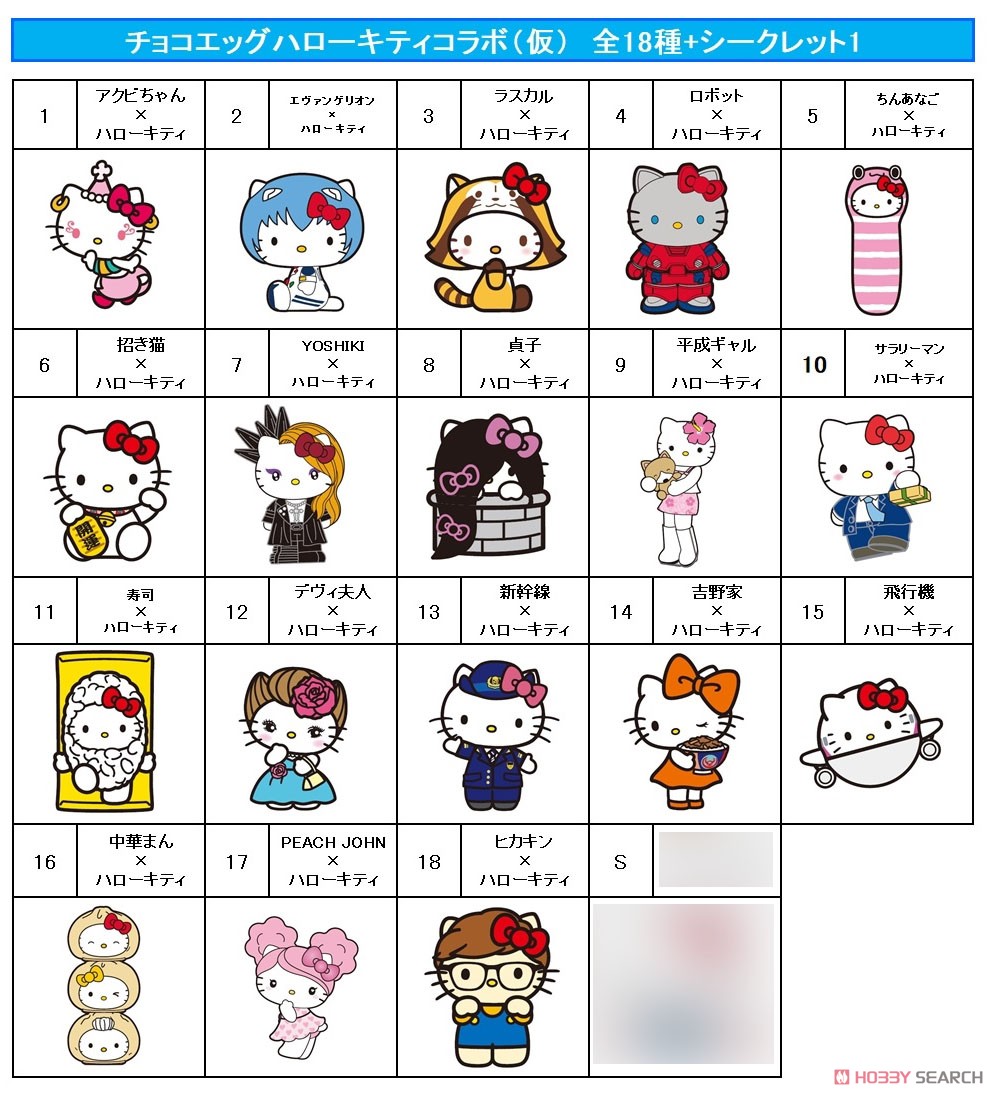 チョコエッグ(ハローキティ コラボレーション) (10個セット) (食玩
