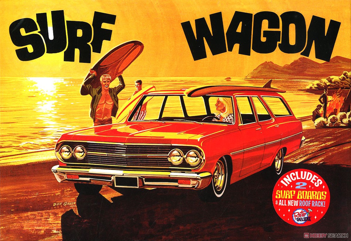 1965 シェビー シェベル・サーフワゴン (プラモデル) - ホビーサーチ