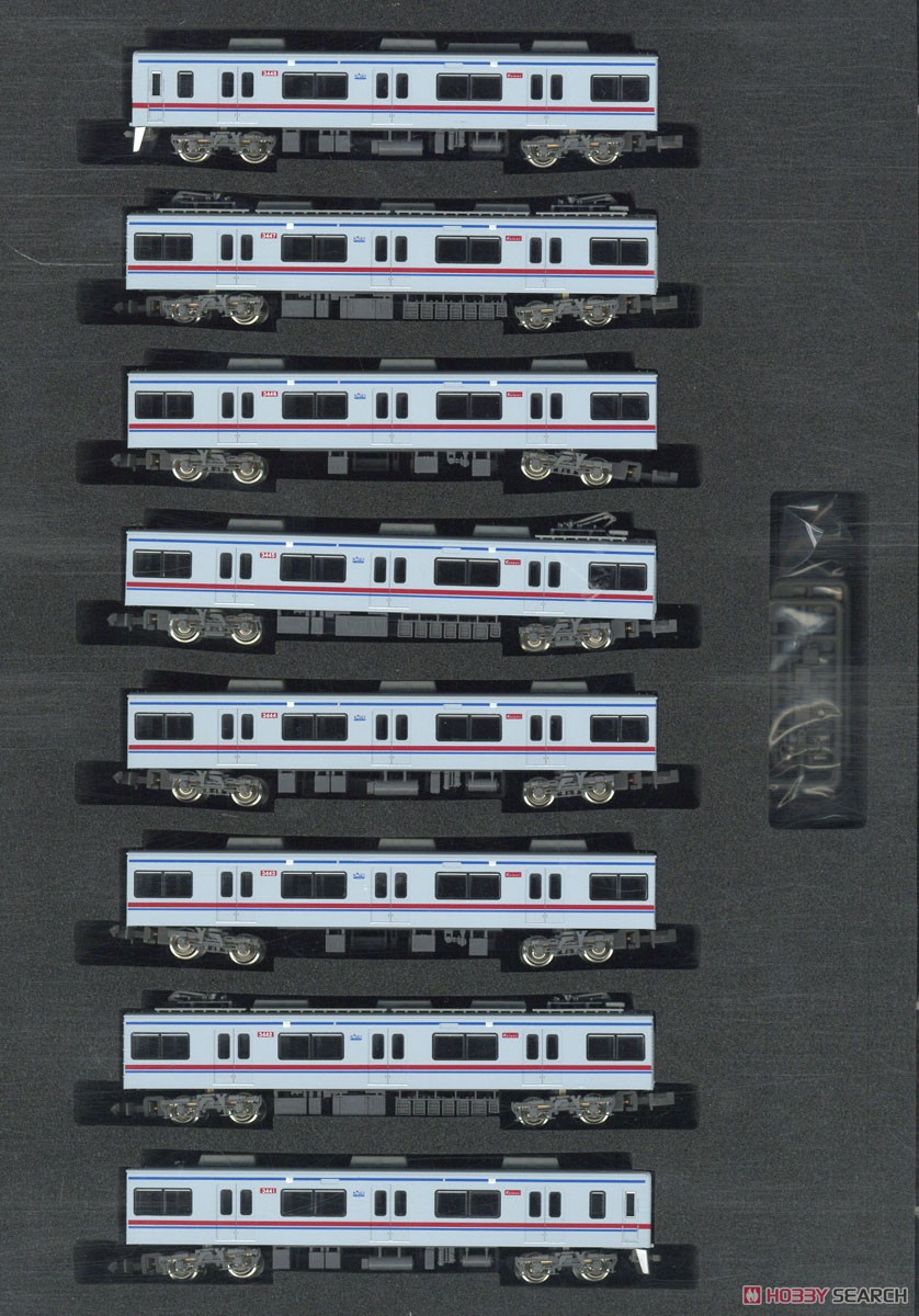 京成 3400形 (3448編成) 8両編成セット (動力付き) (8両セット) (塗装