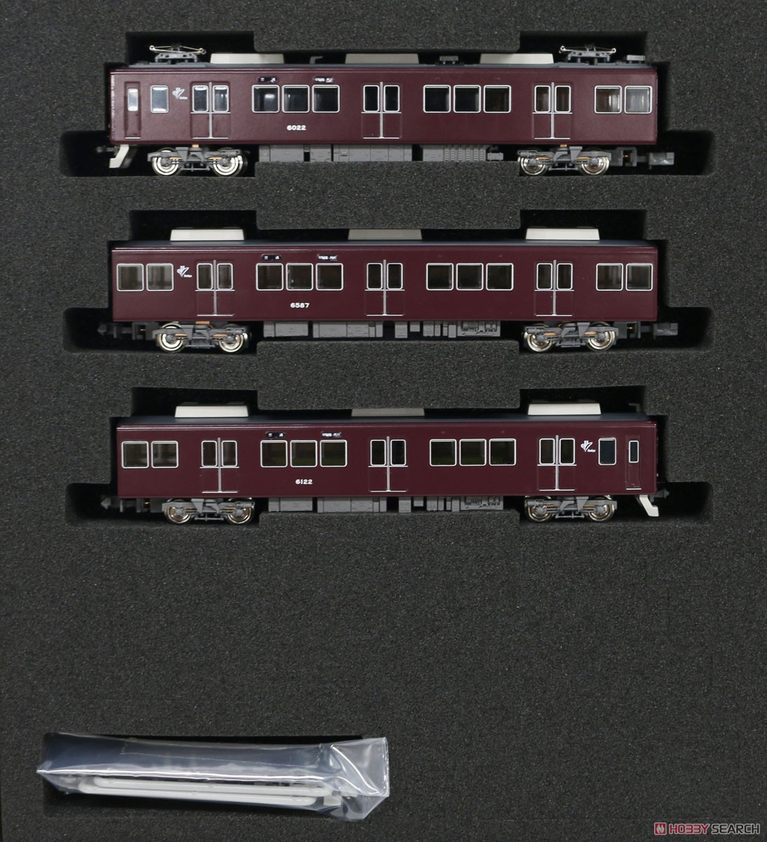 阪急 6000系 (旧塗装・今津(南)線・甲陽線) 3両編成セット (動力付き