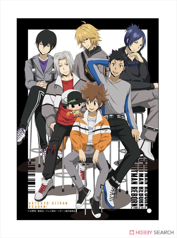 リボーン ボンゴレファミリー アクリルプラーク 限定 ジャンプショップ